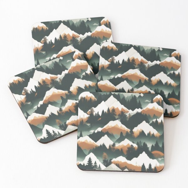 Item preview, Mountainous Forest designed and sold by Giorgino-Gio.