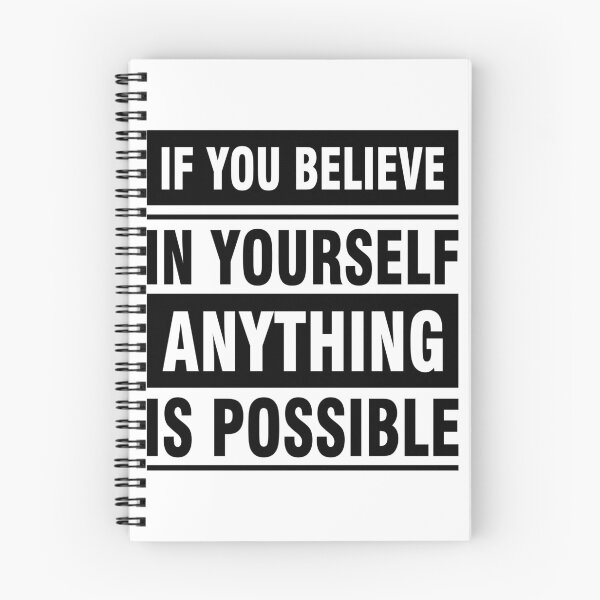 Item preview, If You Believe In Yourself Anything Is Possible designed and sold by BajanTees.
