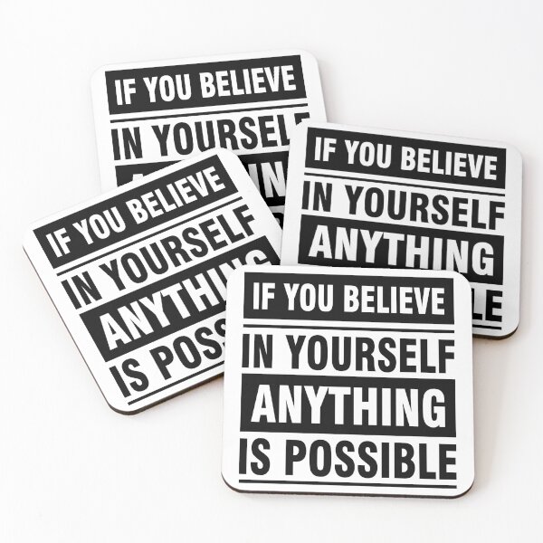 Item preview, If You Believe In Yourself Anything Is Possible designed and sold by BajanTees.