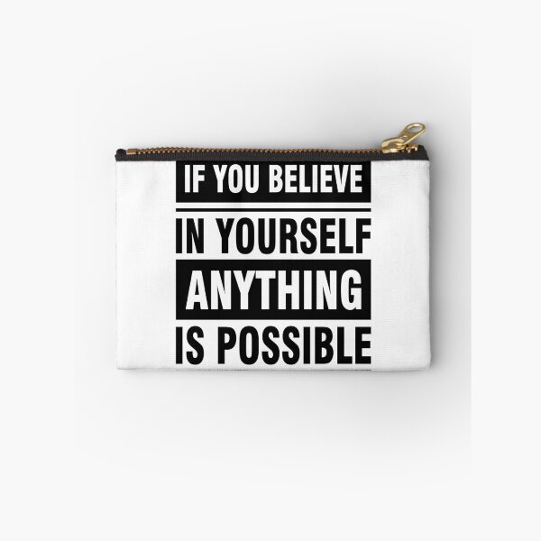 Item preview, If You Believe In Yourself Anything Is Possible designed and sold by BajanTees.