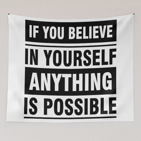 Item preview, If You Believe In Yourself Anything Is Possible designed and sold by BajanTees.