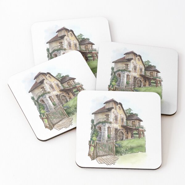 Item preview, Marie Antoinette's Farm at Versailles waterwheels designed and sold by maria0505.