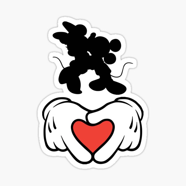 Item preview, Mickey Love Minnie 2 (VALENTINE'S DAY SERIES) designed and sold by YourMinimalist-.