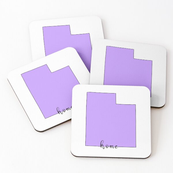 Item preview, Utah Is My Home | Purple Home State Outline -  designed and sold by PurpleLoveStore.