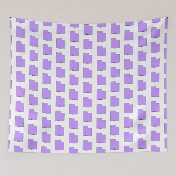 Item preview, Utah Is My Home | Purple Home State Outline -  designed and sold by PurpleLoveStore.