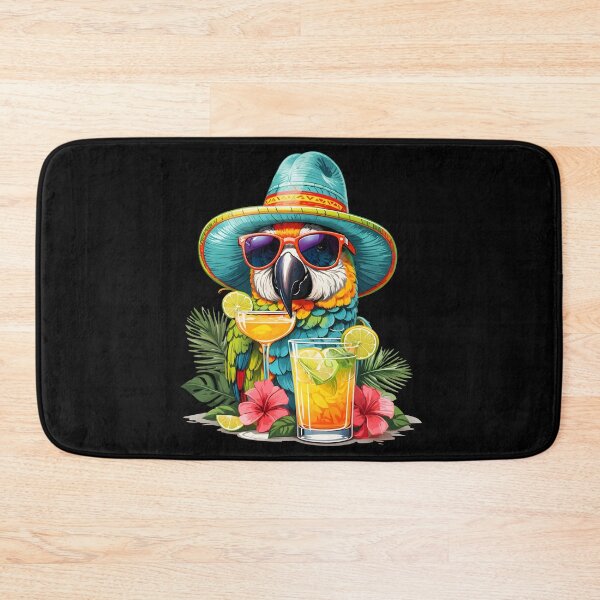 Item preview, This Parrot is in Paradise and Has a Fancy Hat Cocktails and Dreams, A Feathered Team designed and sold by MindWave THC.