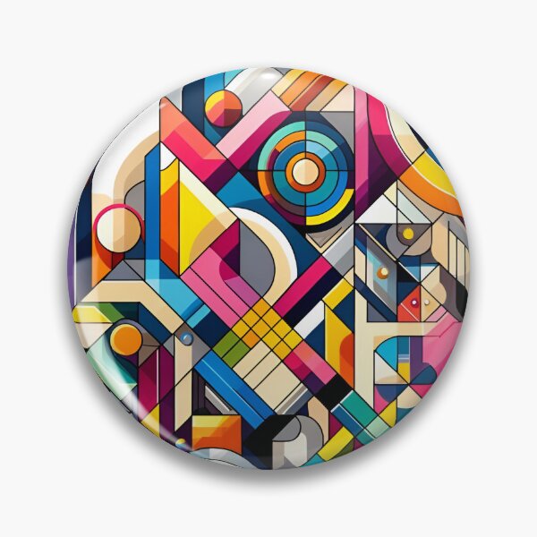 Item preview, Vibrant Complexity: Geometric Fusion designed and sold by APARTAI EU.