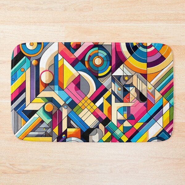Item preview, Vibrant Complexity: Geometric Fusion designed and sold by APARTAI EU.