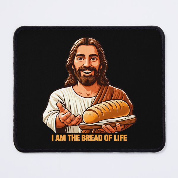 Item preview, I Am The Bread Of Life Bible Quote Jesus Christ My Lord My Savior designed and sold by plushism.