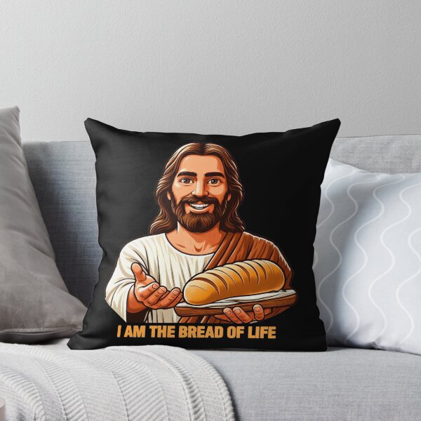 Item preview, I Am The Bread Of Life Bible Quote Jesus Christ My Lord My Savior designed and sold by plushism.