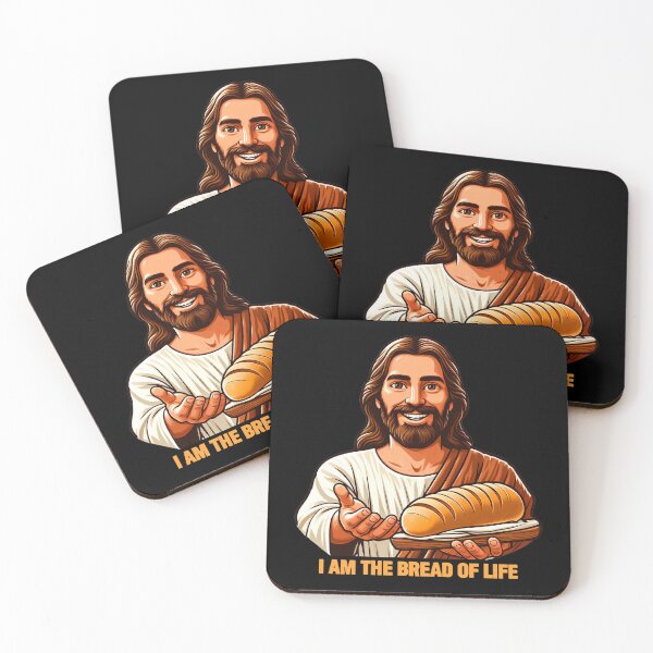 Item preview, I Am The Bread Of Life Bible Quote Jesus Christ My Lord My Savior designed and sold by plushism.