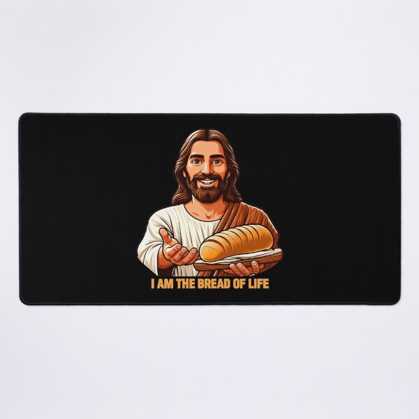 Item preview, I Am The Bread Of Life Bible Quote Jesus Christ My Lord My Savior designed and sold by plushism.