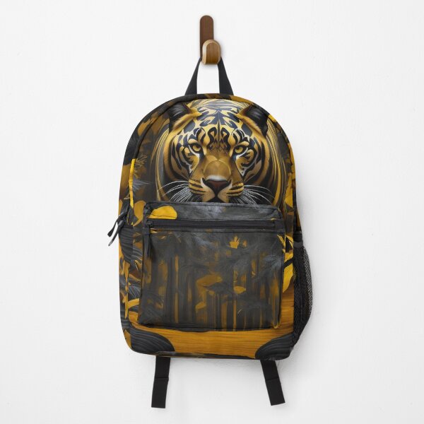 Item preview, Black jaguar in a yellow forest designed and sold by Fantasymachine.