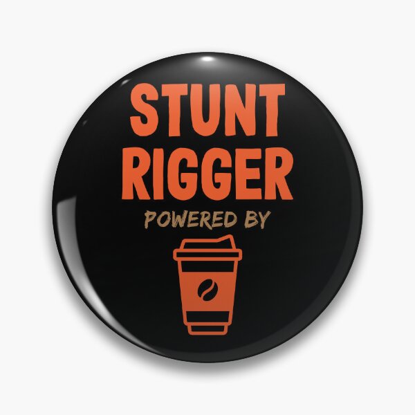 Item preview, Stunt Rigger Powered by Coffee designed and sold by NermilioDesigns.