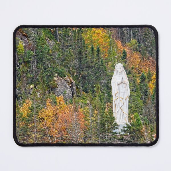 Item preview, Statue of Our Lady of Saguenay Quebec Canada designed and sold by Martyn R Arnold Fine Art Nature & Landscape Photography.