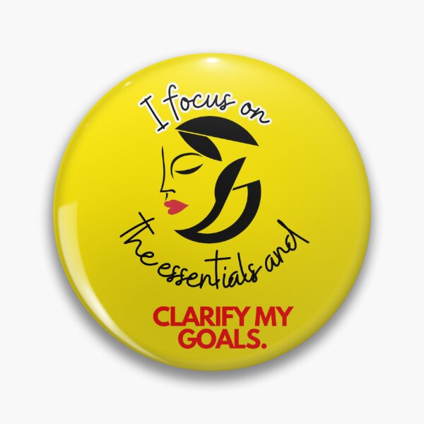 Item preview, Focusing on the Essentials and Clarifying Goals designed and sold by ObjCrea123.