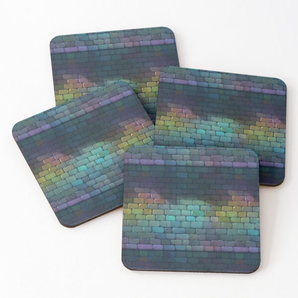 Item preview, Colorful Brick Wall designed and sold by Farprint.