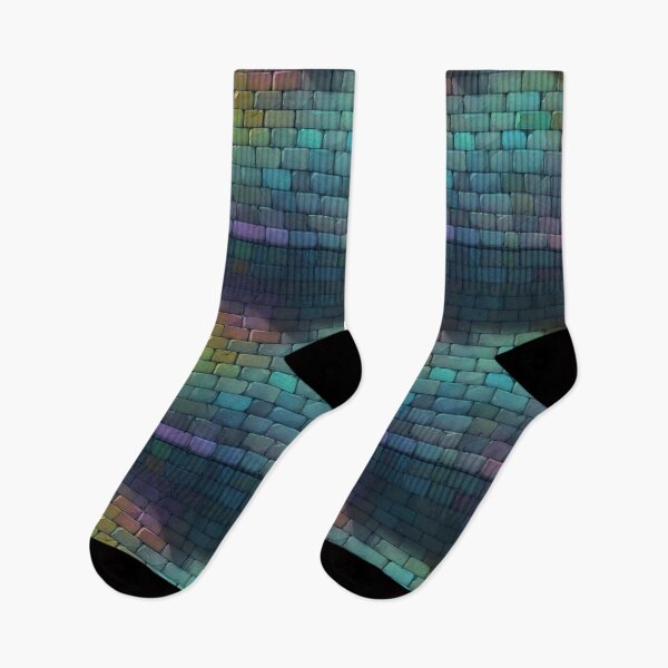 Item preview, Colorful Brick Wall designed and sold by Farprint.