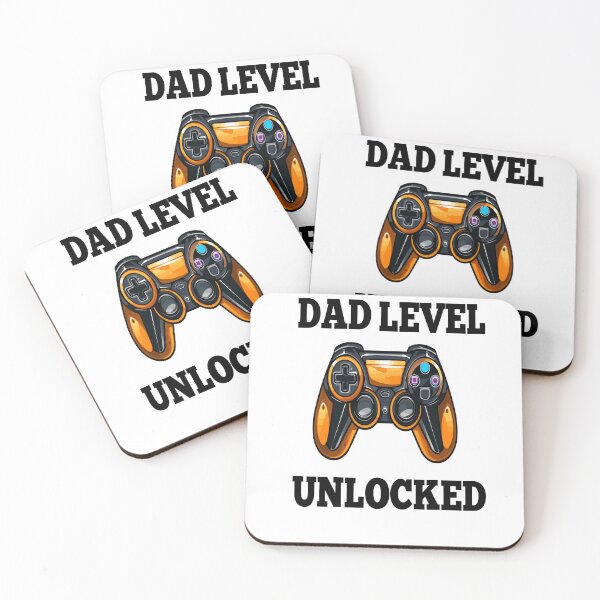 Item preview, dad level unlocked  designed and sold by MKshoper.