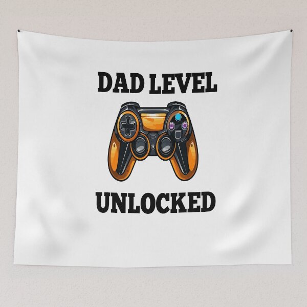Item preview, dad level unlocked  designed and sold by MKshoper.