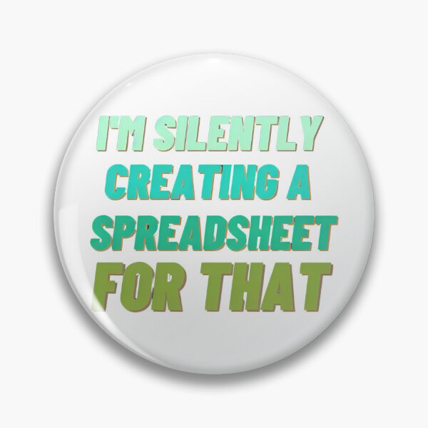 Item preview,  I'm silently creating A spreadsheet .Funny Accountant designed and sold by Jemsruk.