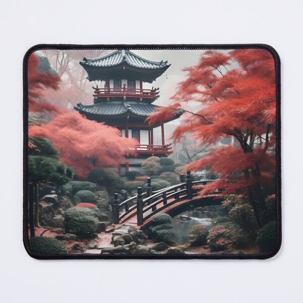 Item preview, Japanese Temple designed and sold by AIArtArchitect.