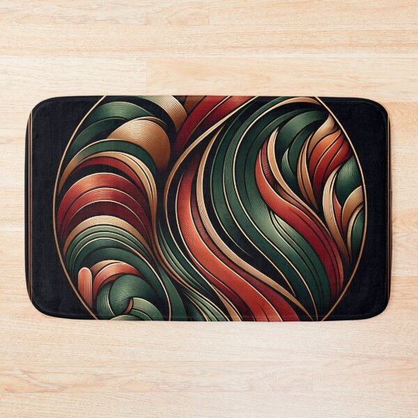 Item preview, Luxuriant Swirl: Jewel Tone Elegance designed and sold by APARTAI EU.
