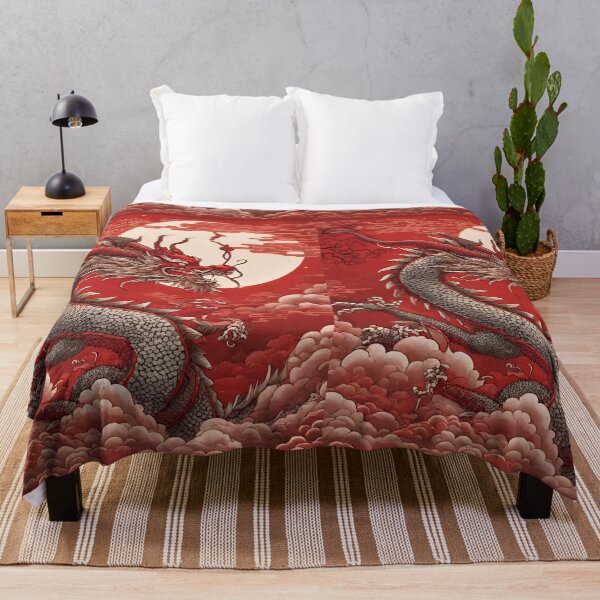 Item preview, Chinese Red Dragon in Moonlight Gifts designed and sold by GoodStuff66.