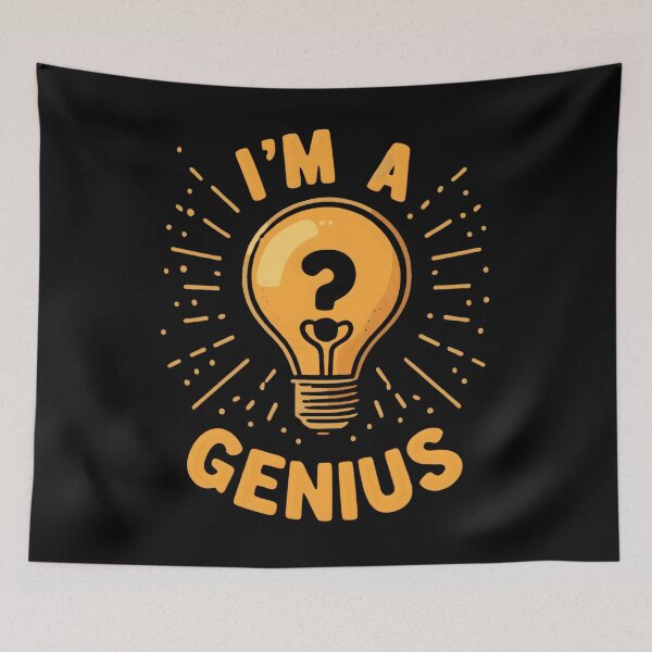 Item preview, Funny Nerd I'm A Genius designed and sold by KitonicTees.
