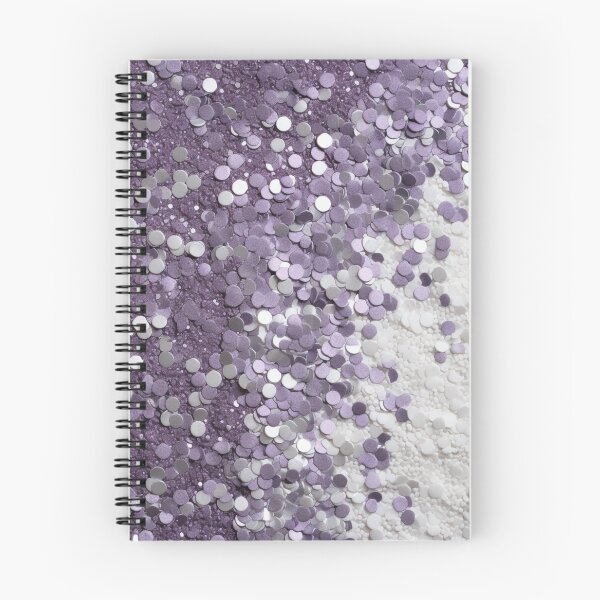 Item preview, Circles Purple White Lady Glitter #circles #decor #art designed and sold by GrinGalore.