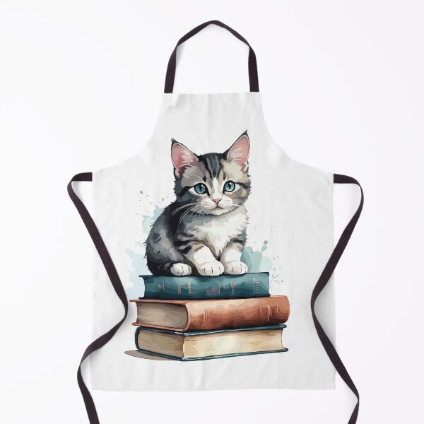 Item preview, Bookworm Kitty: This Cuddly Scholar Has a Paw-ssion for Reading designed and sold by cutiepie11cats.