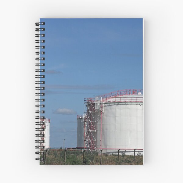 Item preview, refinery tanks on field oil industry designed and sold by goceris.