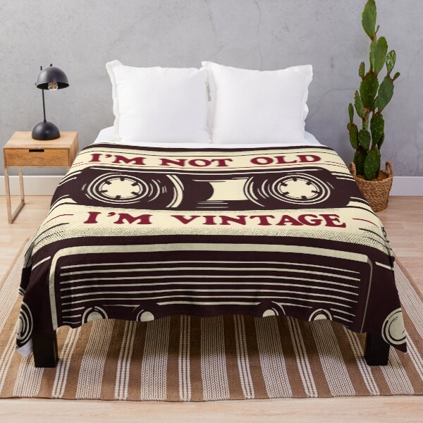 Item preview, I'm Not Old I'm Vintage Cassette Tape designed and sold by KitonicTees.