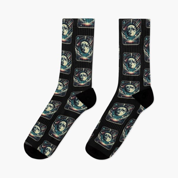 Item preview, Retro Galactic Odyssey: A Vintage Space Spectacle designed and sold by ChromaticBlend.