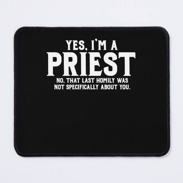 Item preview, Funny Catholic Priest designed and sold by Digital Story Time.