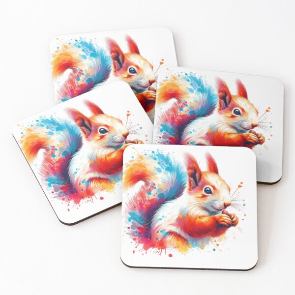 Item preview, A beautiful colorful squirrel designed and sold by Marcoshop10.