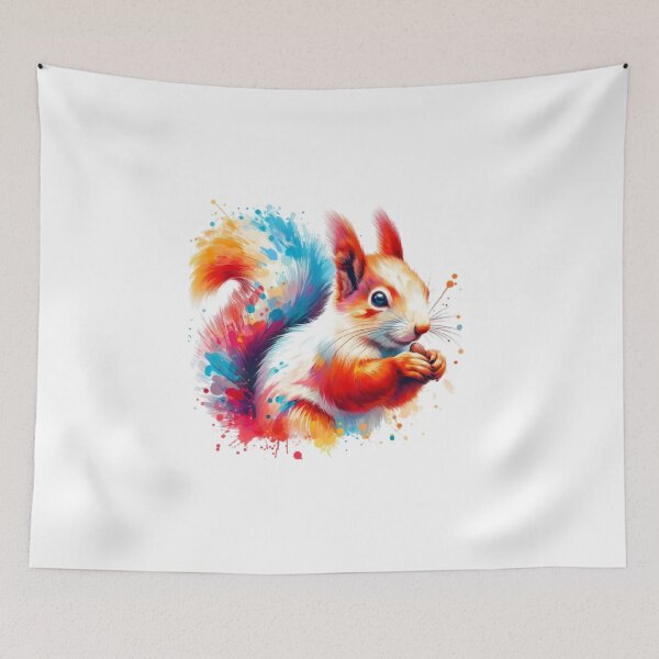Item preview, A beautiful colorful squirrel designed and sold by Marcoshop10.