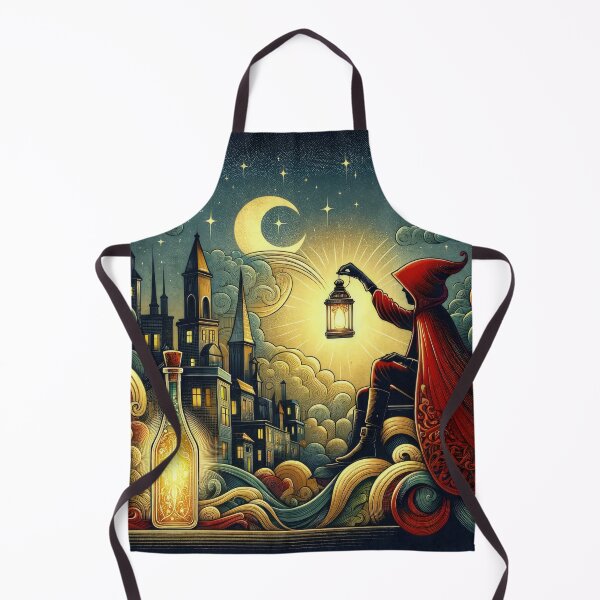 Item preview, The Illuminator's Eve: Guiding Light Over Dream town designed and sold by artwaves.