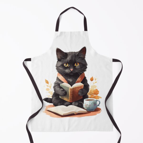 Item preview, Black Cat, Books & Tea designed and sold by cutiepie11cats.