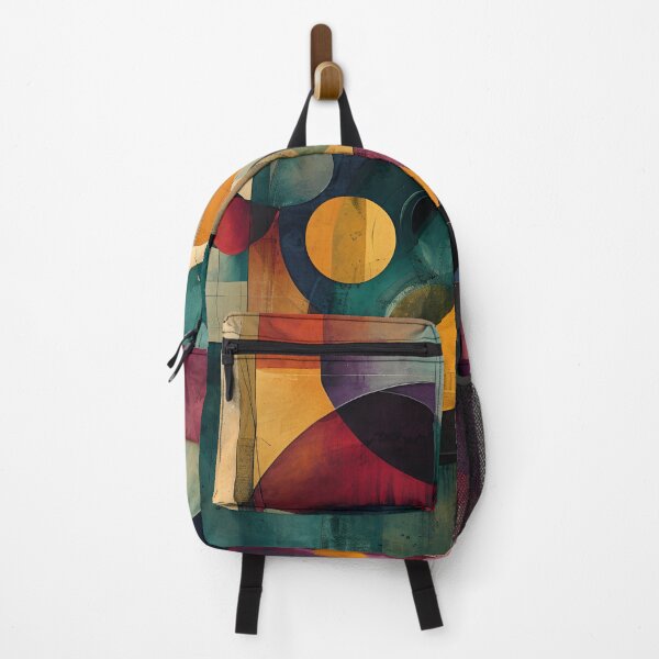 Item preview, Abstract Mosaic: Colorful Geometric Fusion designed and sold by APARTAI EU.