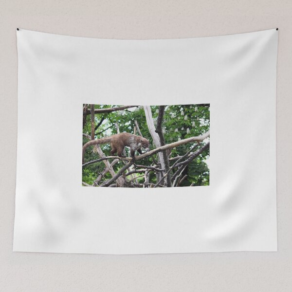 Item preview, coati standing on tree branches designed and sold by goceris.