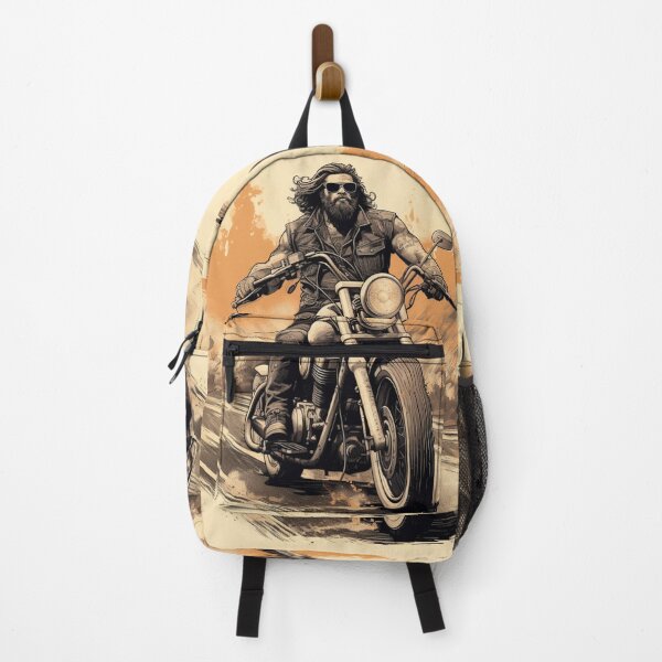 Item preview, Retro Style Classic Biker #biker #retro designed and sold by GrinGalore.