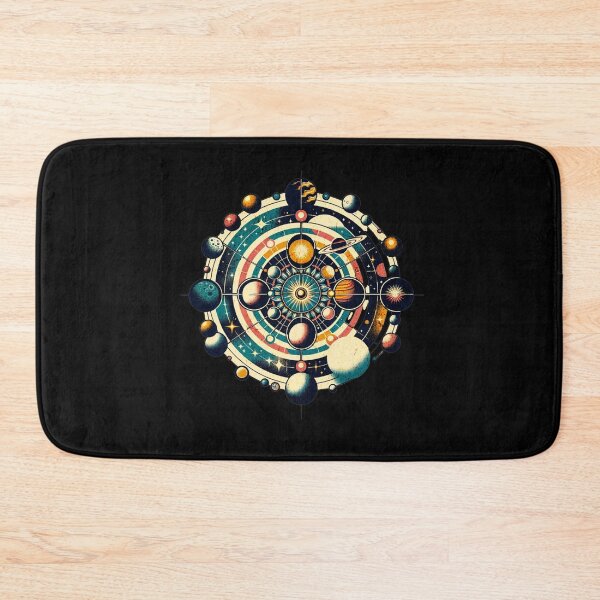 Item preview, "Cosmic Symphony: The Art of Planetary Orbits" designed and sold by ChromaticBlend.