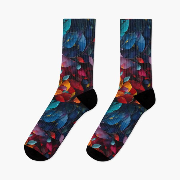 Item preview, Whispers of Autumn: A Chromatic Leaf Dance designed and sold by APARTAI EU.