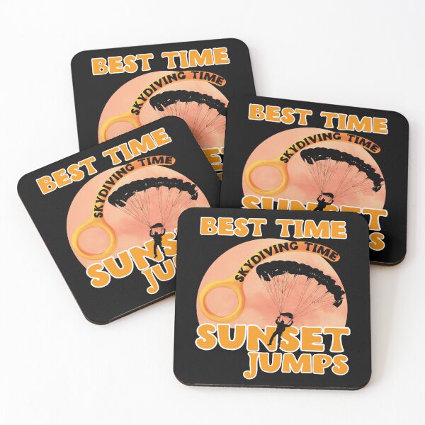 Item preview, Best skydiving jumps sunset designed and sold by youraircraftart.