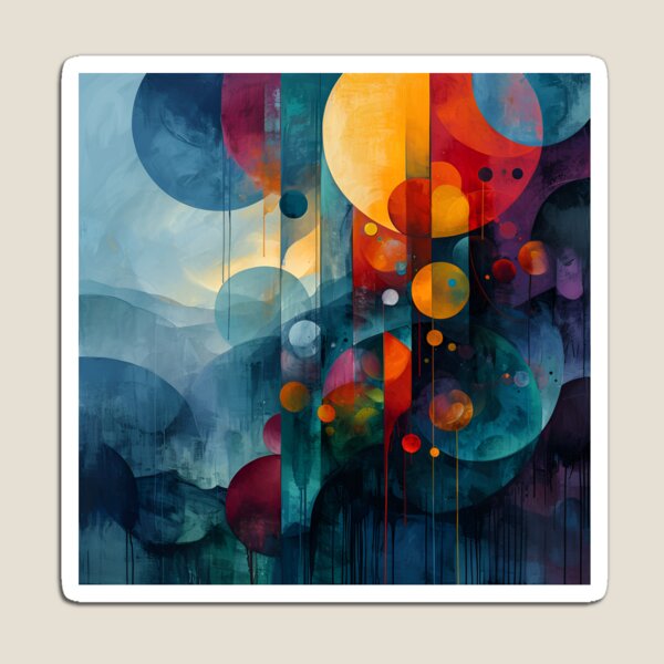 Item preview, Cosmic Cadence: Abstract Orb Symphony designed and sold by APARTAI EU.