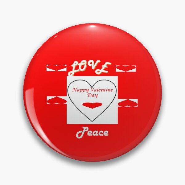 Item preview, Happy Valentine Day with Peace designed and sold by annenambiro.