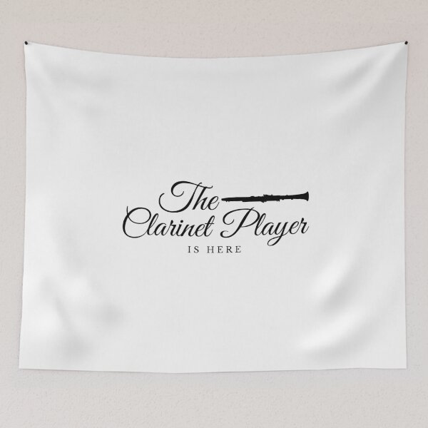 Item preview, Relax The clarinet Player Is Here designed and sold by TrendMosaic.