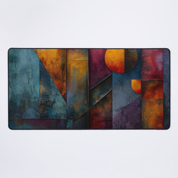 Item preview, Geometric Intersection: Abstract Architectural Fusion designed and sold by APARTAI EU.