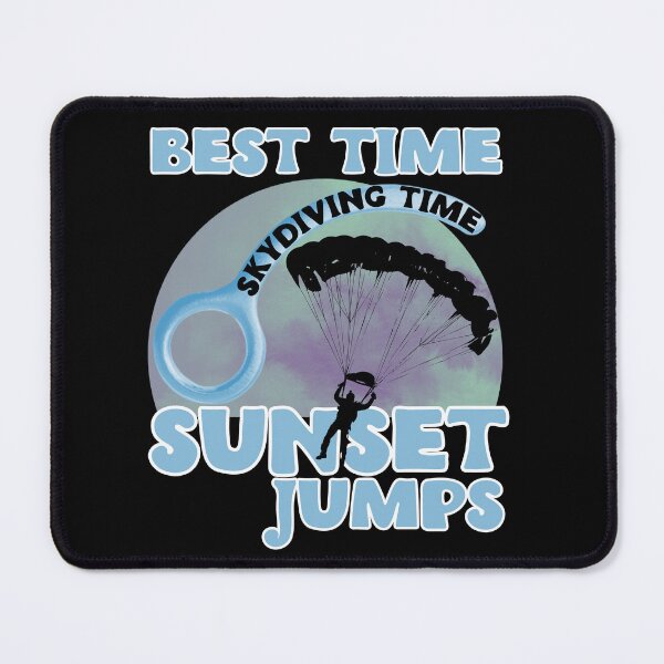 Item preview, Best skydiving jumps sunset - blue designed and sold by youraircraftart.
